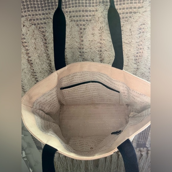 “I DO I DID” Kate Spade Bride Canvas Tote - Picture 6 of 11